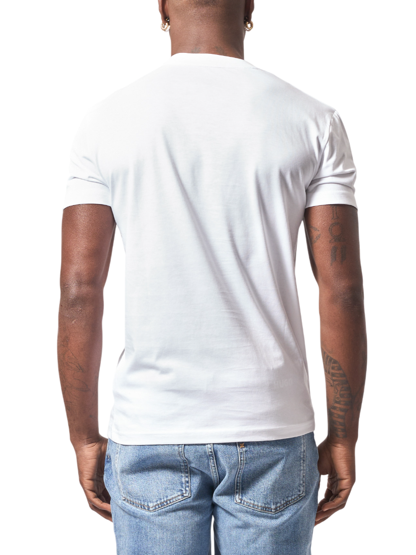 John Richmond T-shirt manica corta Zlaf con logo bianco UMP25009TS WHITE John RICHMOND 