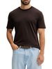 Calvin Klein T-shirt manica corta in cotone Pima marrone