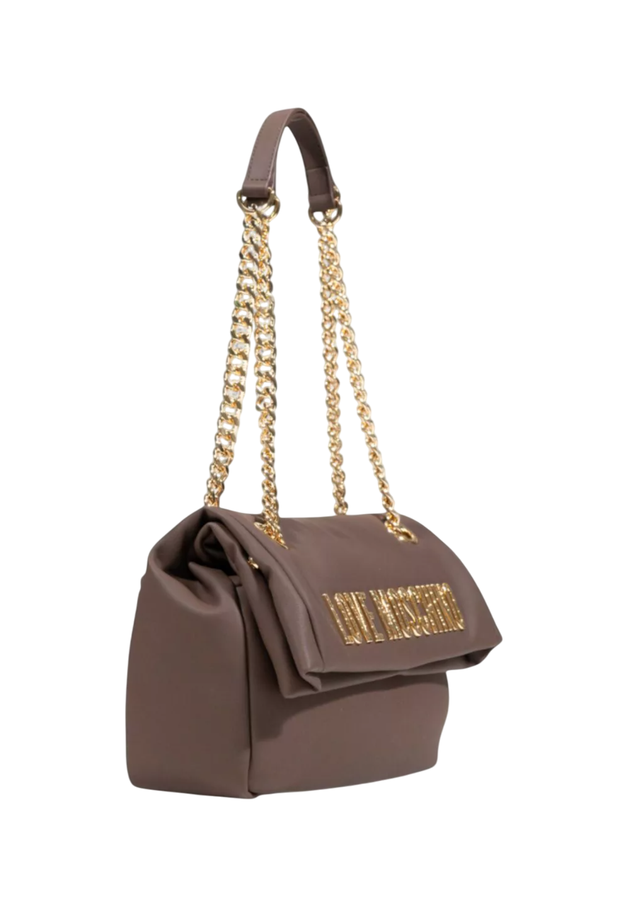 Love Moschino borsa a spalla in ecopelle marrone JC4308PP0N-KD0 31A MOSCHINO LOVE 