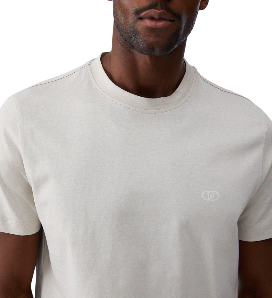 Liu Jo T-shirt manica corta uomo ecrù QA6087J4799 44500 LIU JO 