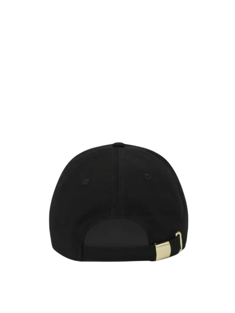 Versace Jeans Couture cappello con visiera logo ricamato nero oro 78YAZK32-ZG365 G89 VERSACE Jeans Couture 