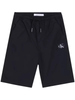 Calvin Klein Jeans bermuda bambino in cotone nero