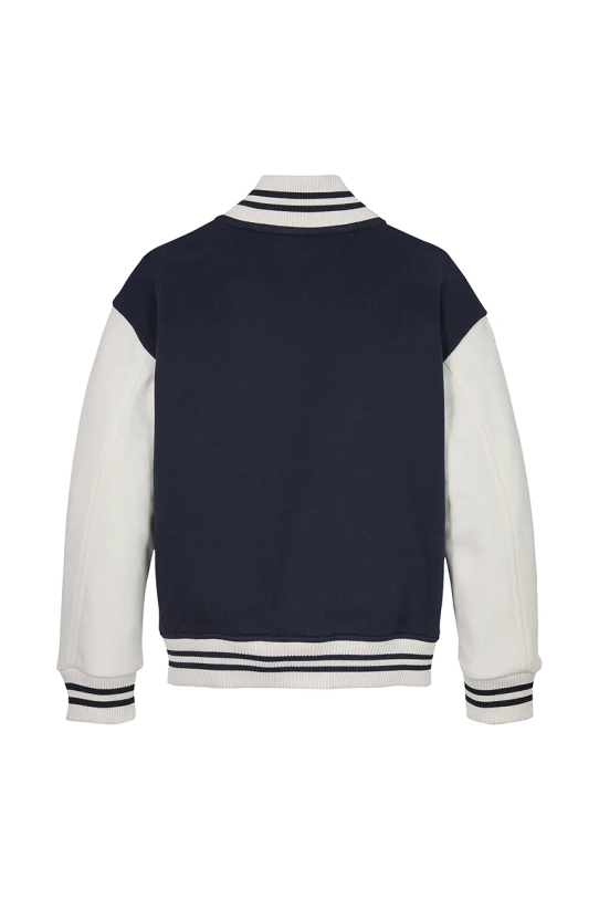 Tommy Hilfiger bomber colorblock con logo blu bianco KS0KS00624 C1G Tommy Hilfiger 
