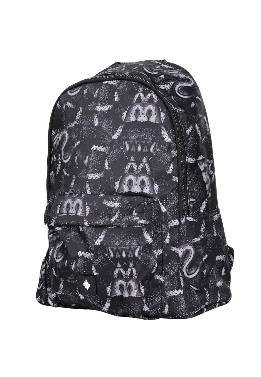 County of Milan zaino uomo in fantasia nero COMAF250111 BLACK SNAKES COUNTY OF MILAN 