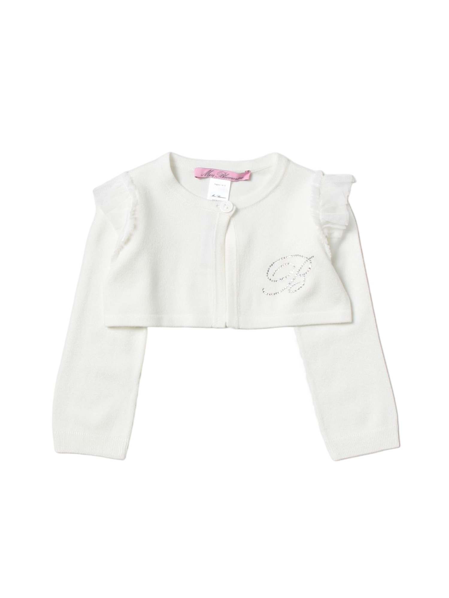 MISS BLUMARINE Cardigan Neonata BIANCO