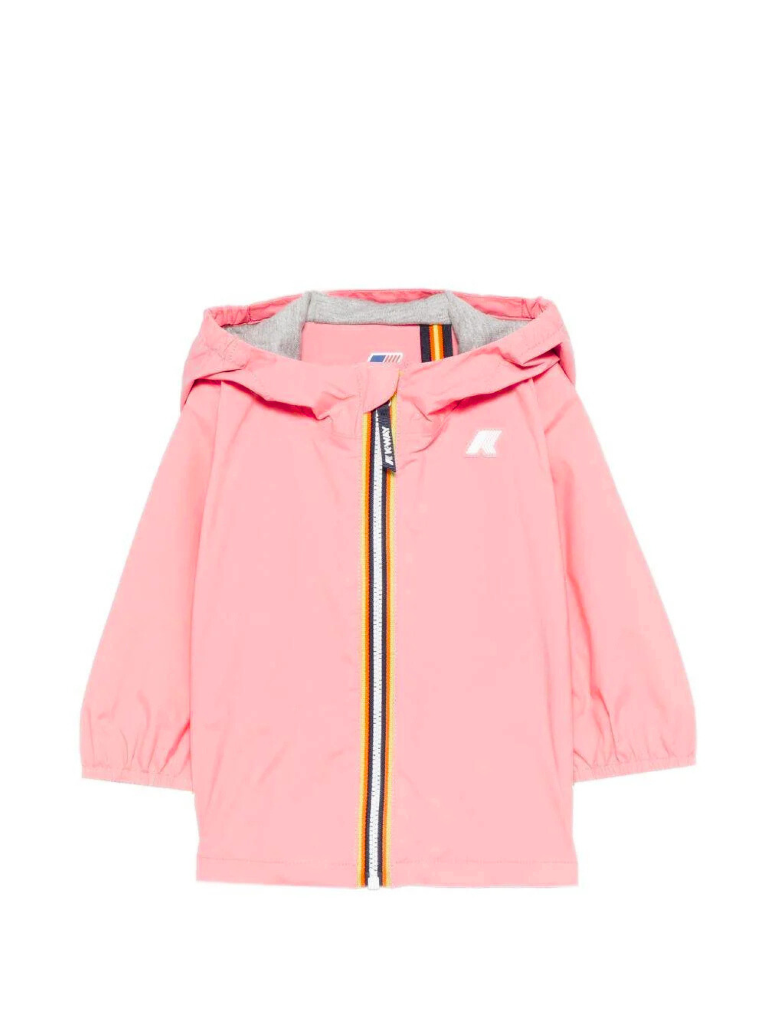 K-Way giubbino antivento neonata con cappuccio rosa K4136IW Q28 K-WAY 