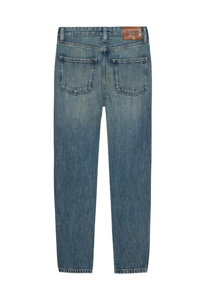 Tommy Hilfiger jeans bambino slim fit lavaggio medio KB0KB10013 1AP Tommy Hilfiger 