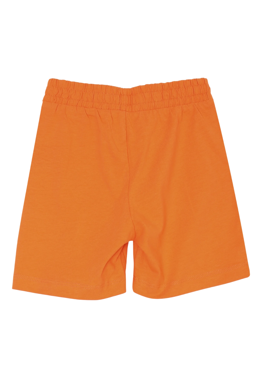 John Richmond completo T-shirt e shorts in cotone bianco arancione RIP25050CJ WHITE-APR John RICHMOND 