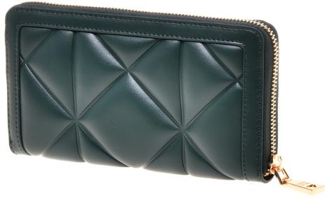 Love Moschino portafogli in ecopelle trapuntata verde JC5644PP0N-LC0 850 MOSCHINO LOVE 