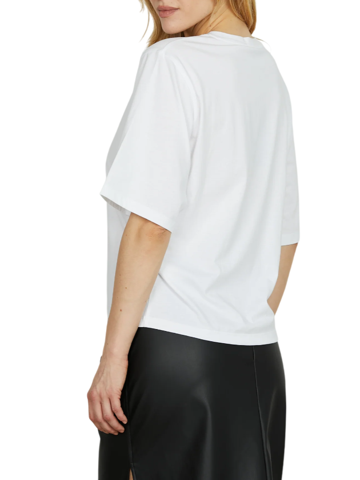 Relish T-shirt manica corta Happen bianco HAPPEN 1100 RELISH 