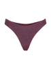 Me Fui slip mare lurex donna borgogna