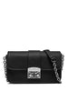 John Richmond borsa a tracolla in ecopelle martellata Dolly nero