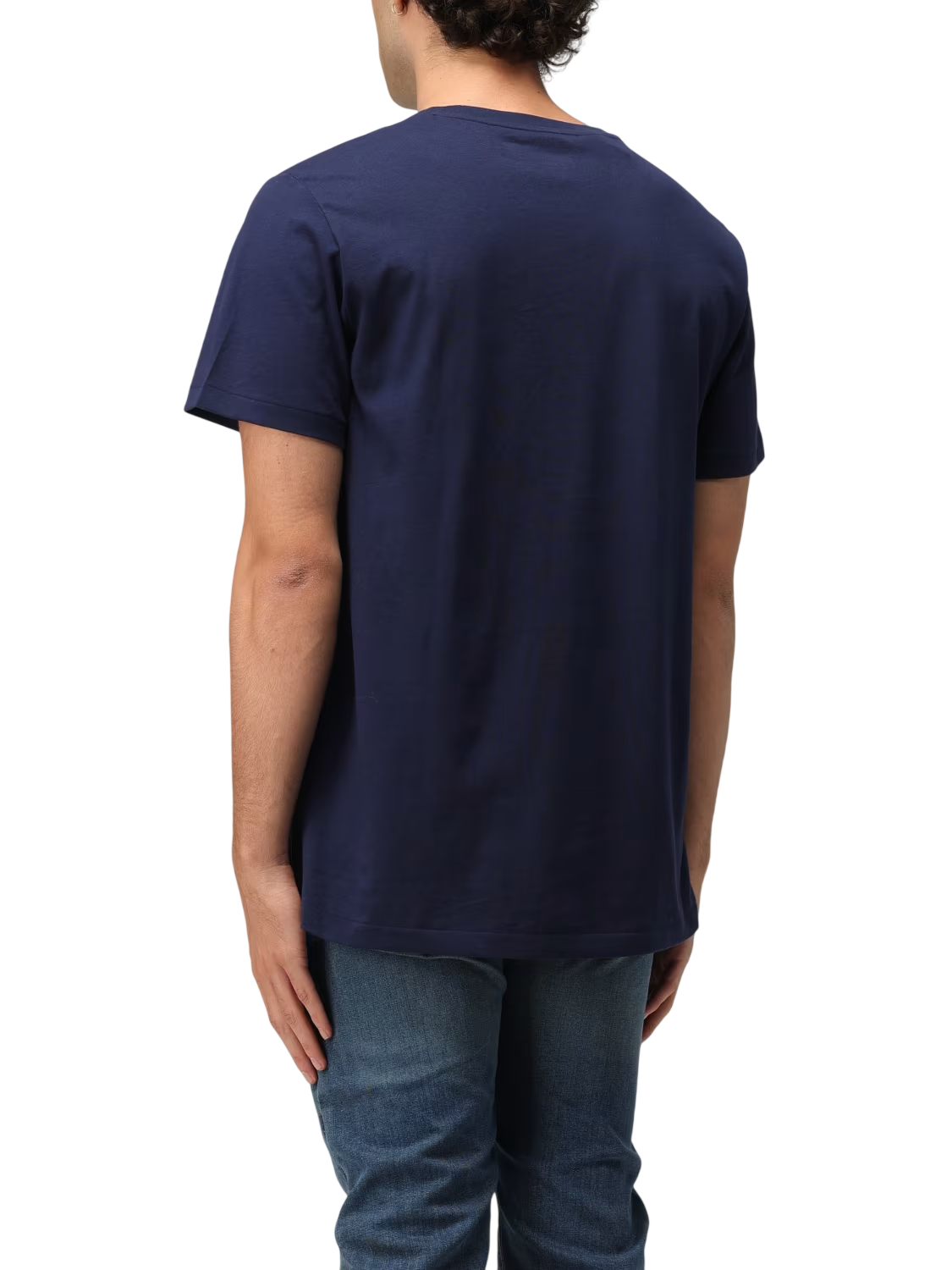 Polo Ralph Lauren T-shirt manica corta uomo in jersey blu 714844756 007 RALPH LAUREN 
