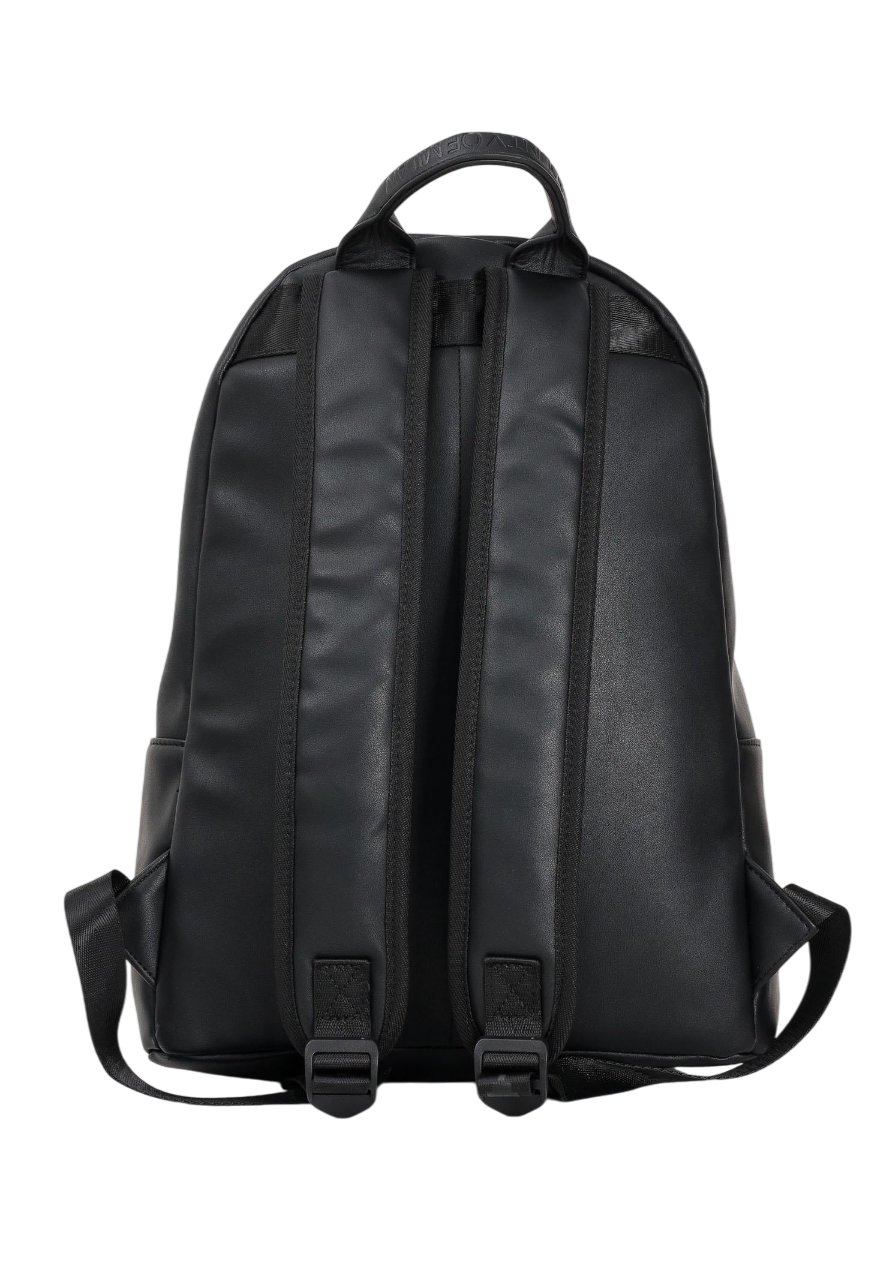 County of Milan zaino in ecopelle con stampa iconica nero COMAF250114 NERO-WHITE WINGS COUNTY OF MILAN 
