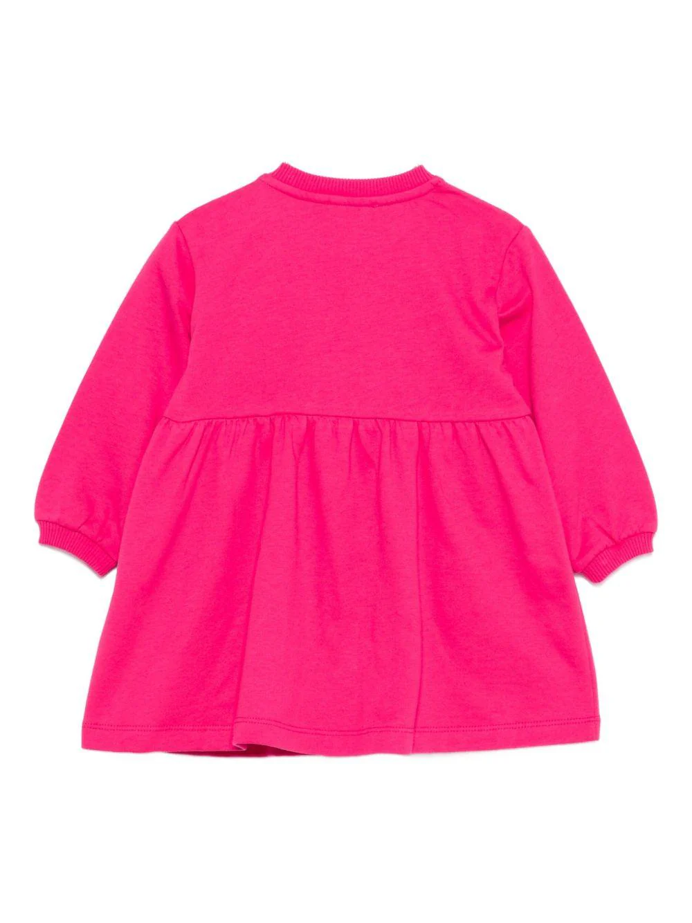 Moschino abito neonata in felpa fucsia MDV0CV-LCA40 50541 MOSCHINO 