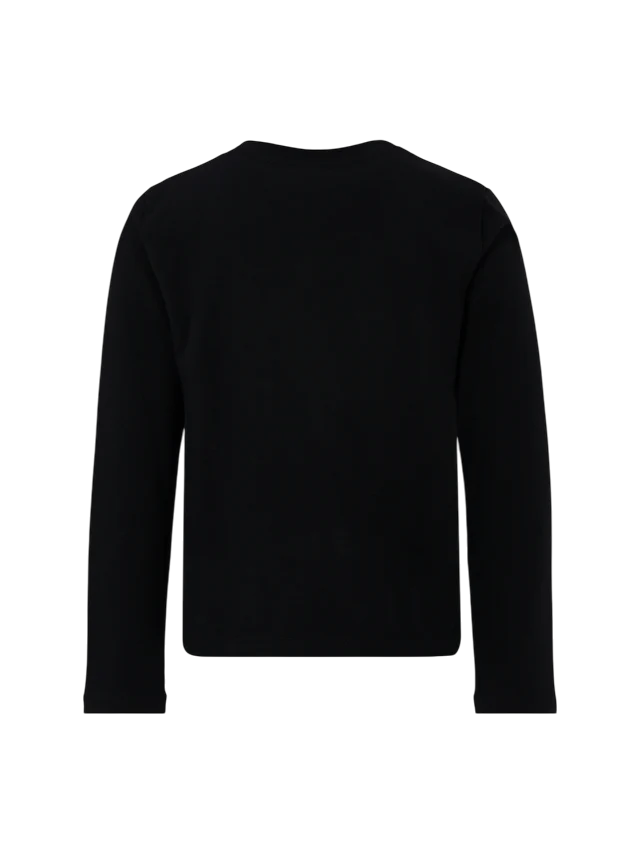 John Richmond T-shirt Leraba con logo strass nero RGA25182TS BLACK John RICHMOND 
