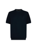 Liu Jo maglia manica corta uomo in cotone blu scuro