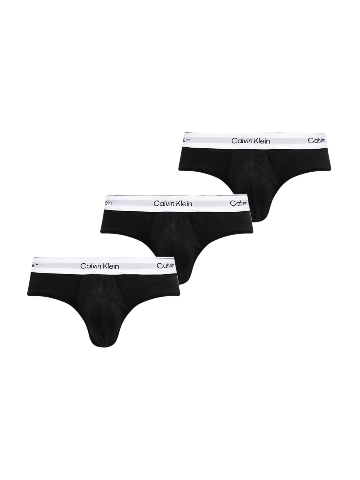 Calvin Klein Underwear set 3 slip con logo nero LV00NB4388 UB1 Calvin Klein Underwear 