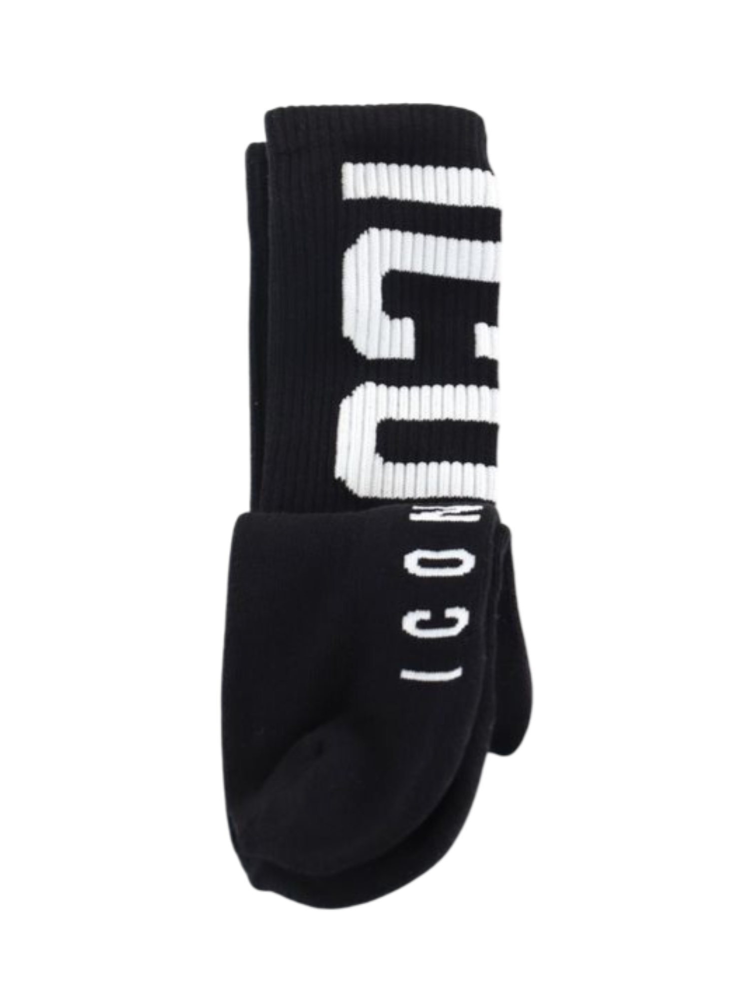 Icon calzini uomo con logo nero ICXF2W6A017 NERO ICON 
