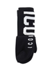 Icon calzini uomo con logo nero