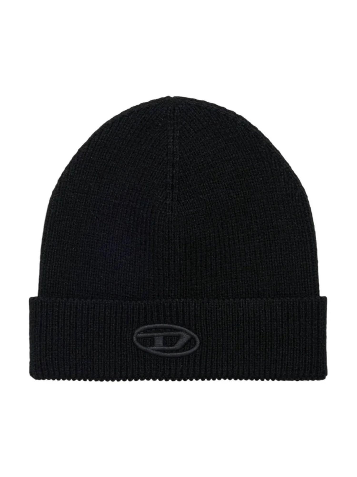 Diesel cappello in misto lana nero J02392-KYAZ1 K900 DIESEL 