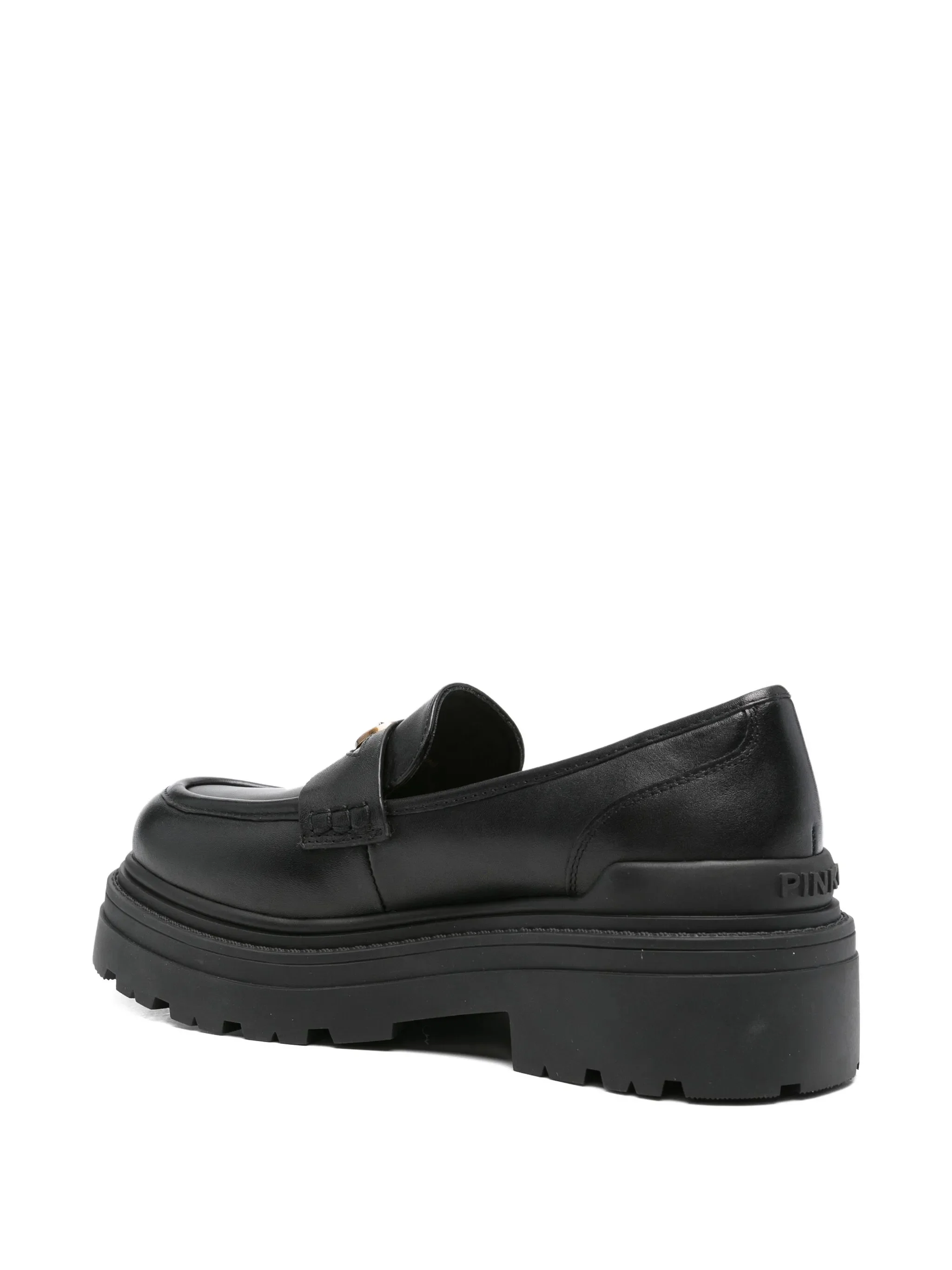 Pinko mocassini Mia in pelle nero SD0403P001 Z99 PINKO 