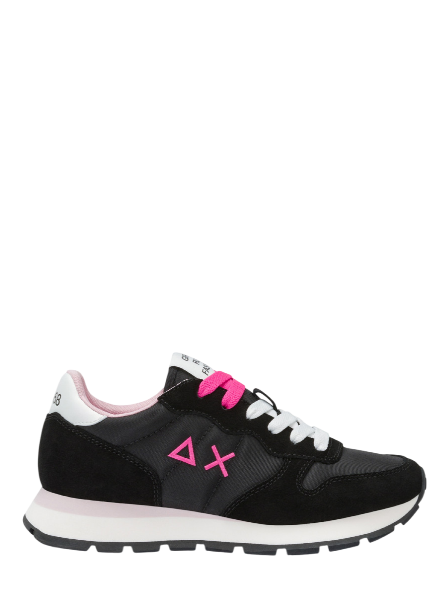 Sun68 sneakers Ally Solid in nylon e suede nero Z35201 NERO SUN68 
