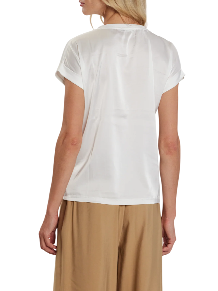 Relish T-shirt manica corta Antoine con tasche bianco ANTOINE 1100 RELISH 