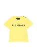 John Richmond T-shirt neonato manica corta giallo