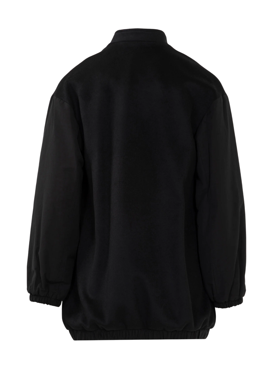 Marc Ellis giubbino bomber corto con patch logo nero MCLJ0084 002 MARC ELLIS 