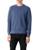 Tommy Hilfiger maglia girocollo in cotone blu