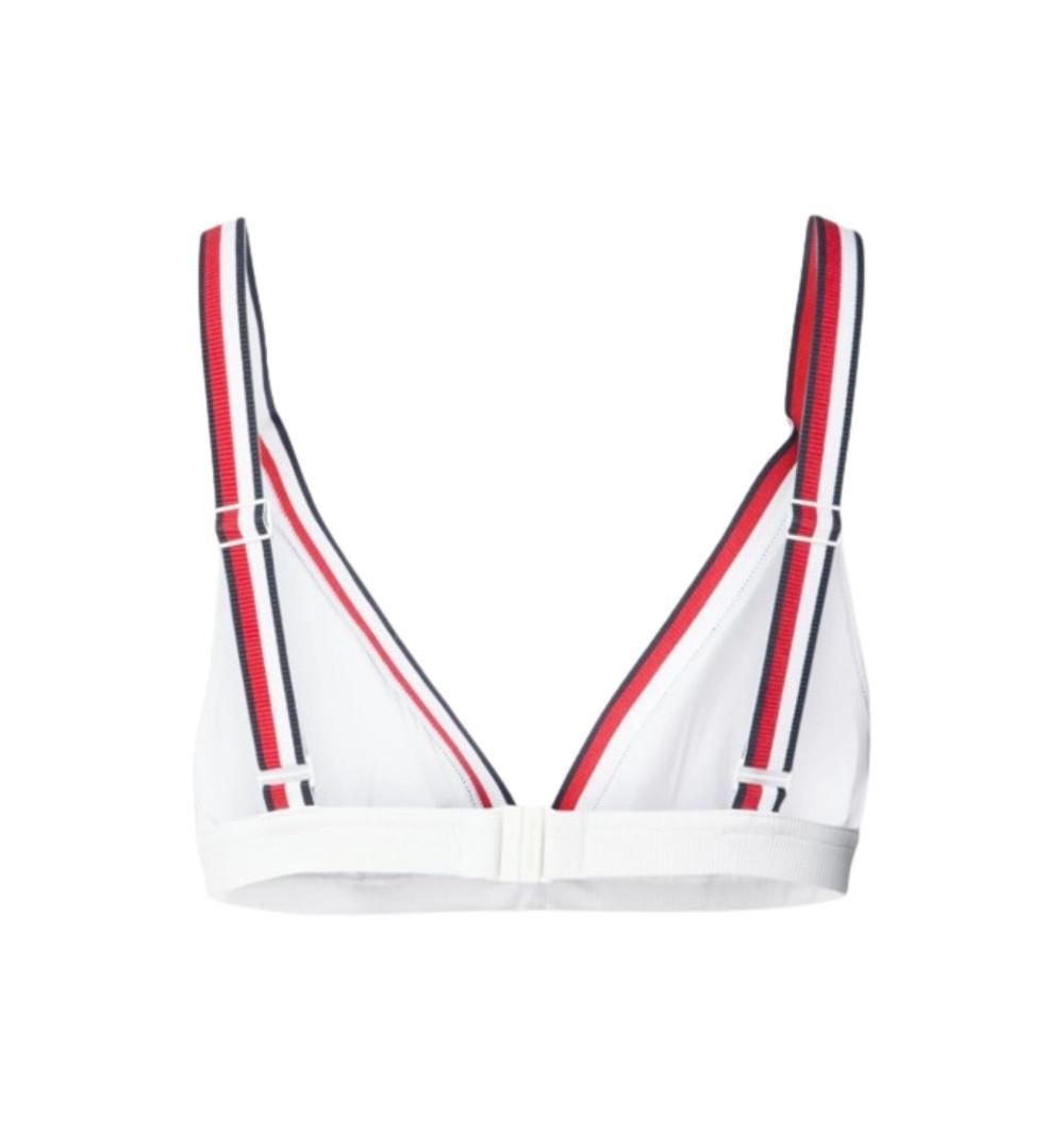 Tommy Hilfiger bikini top a triangolo bianco UW0UW05290 YCF Tommy Hilfiger beachwear 