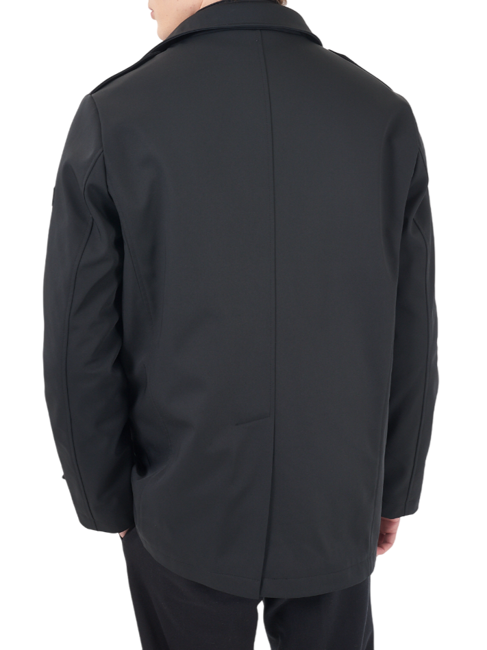 Yes Zee parka imbottito in softshell nero O838-KB00 0801 YES-ZEE 