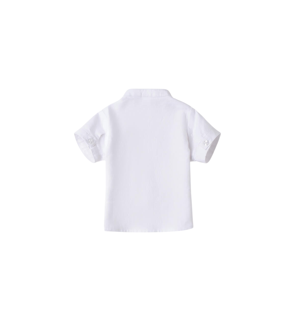 iDo camicia alla coreana maniche corte bianco 4B159 0113 iDO 
