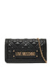 Love Moschino borsa in ecopelle trapuntata nero oro