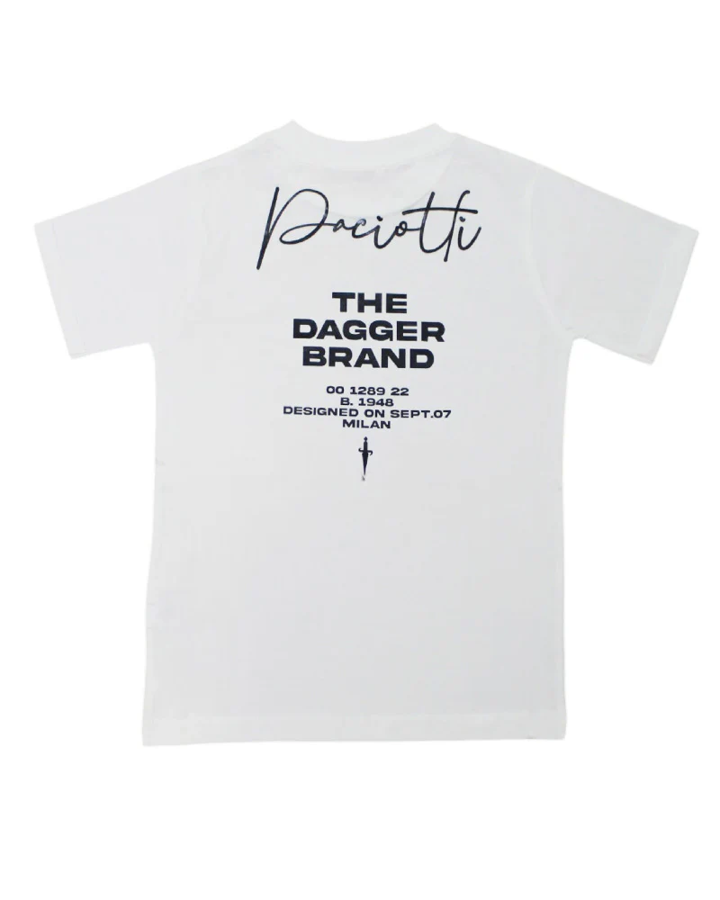 Cesare Paciotti T-shirt maniche corte con stampa logo bianco TSP5113J BIANCO Cesare Paciotti 