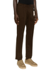 Manuel Ritz pantaloni chino uomo slim marrone