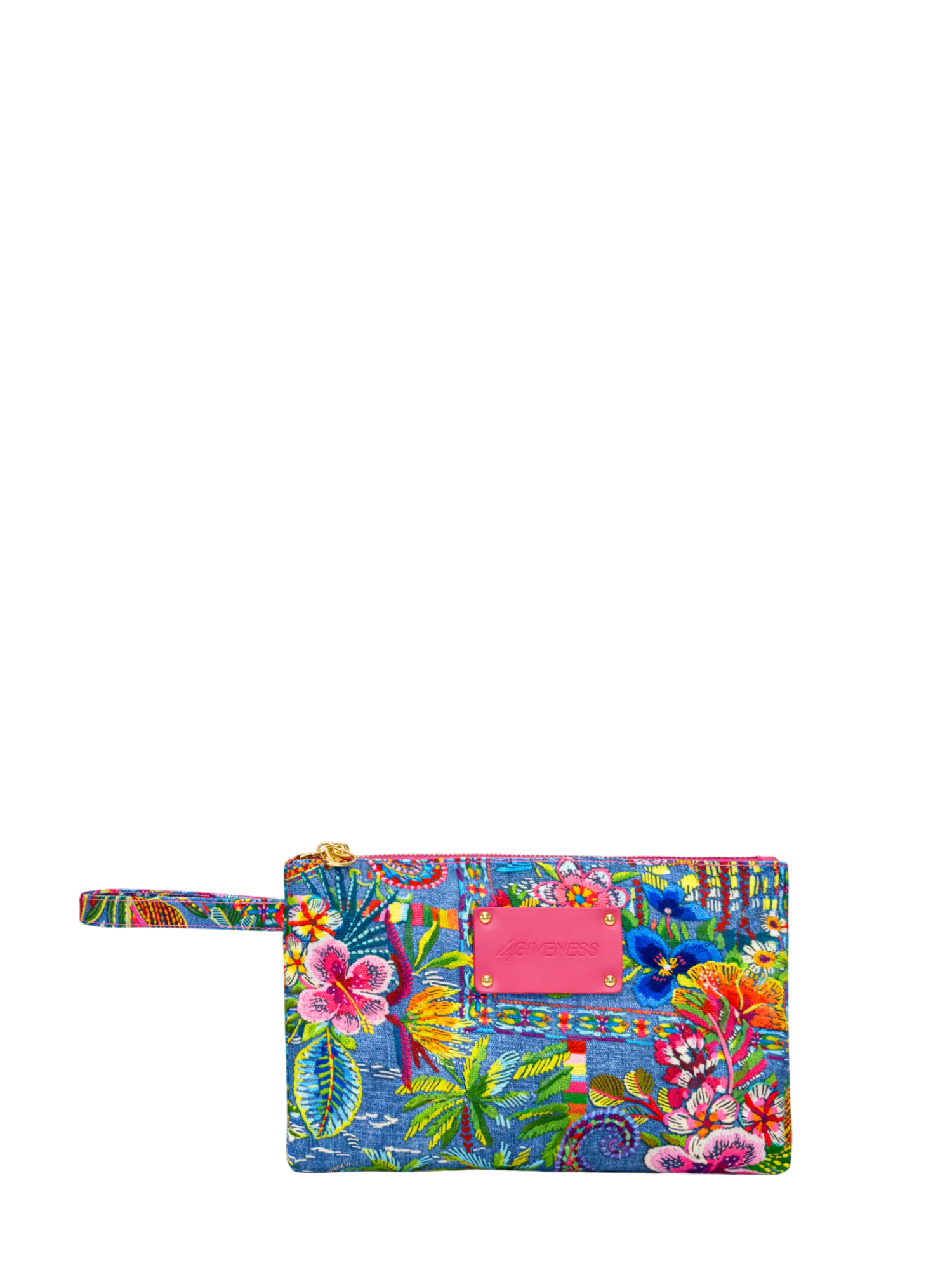 4giveness pochette Capri in fantasia Denim Mexican multicolor 126WACPO5953 200 4Giveness 