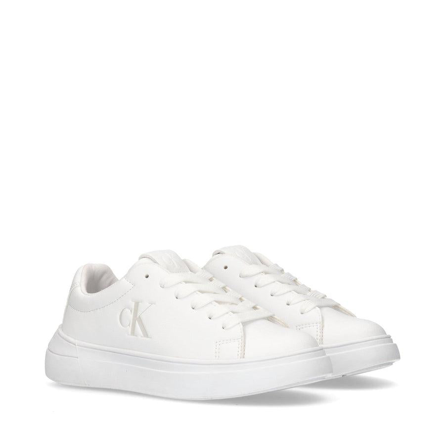 Calvin Klein Jeans sneakers in ecopelle con logo bianco V3X9-82097-1355 100 Calvin Klein Footwear 