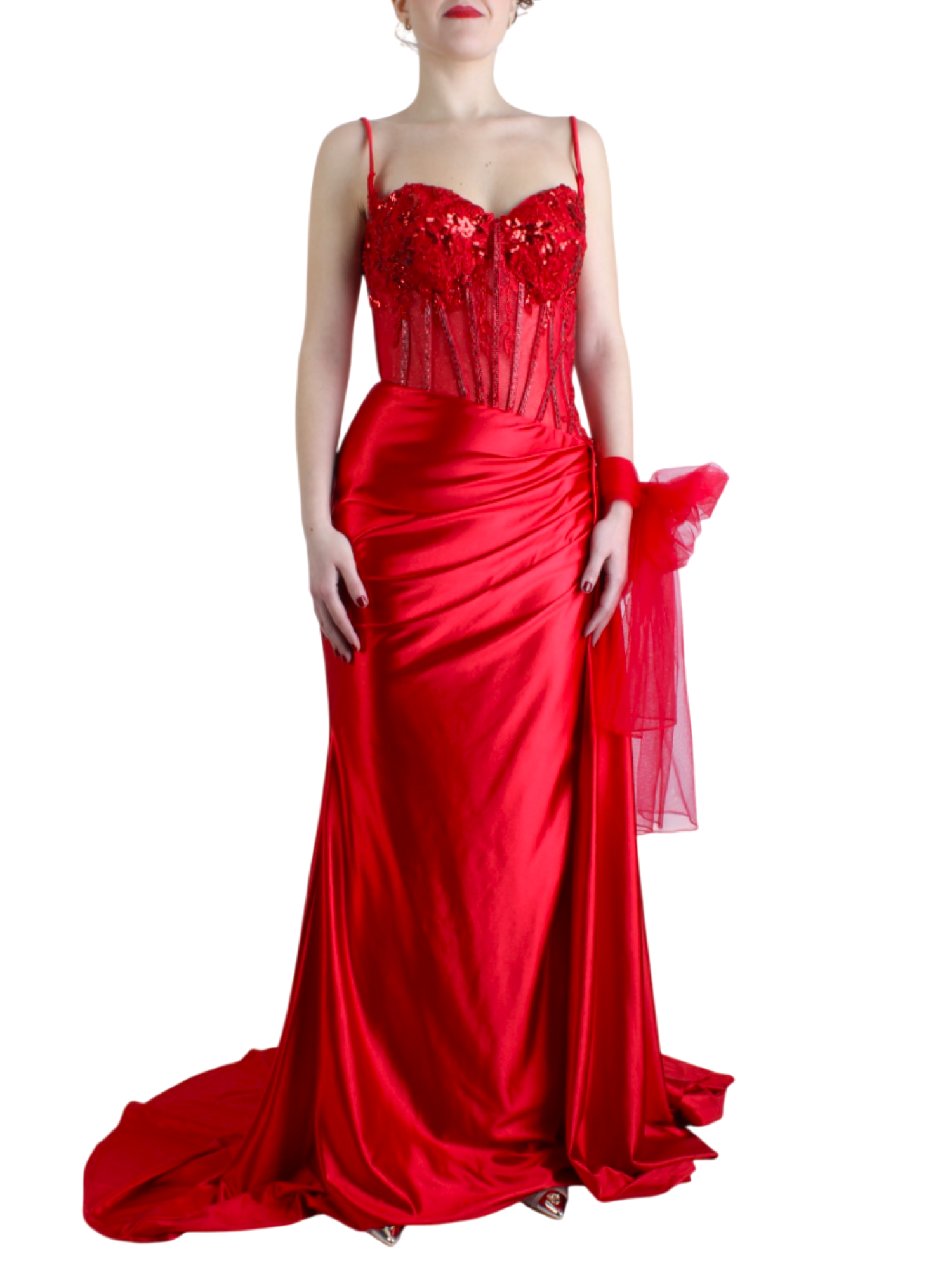 IMPERO Couture KD2485ROSSO