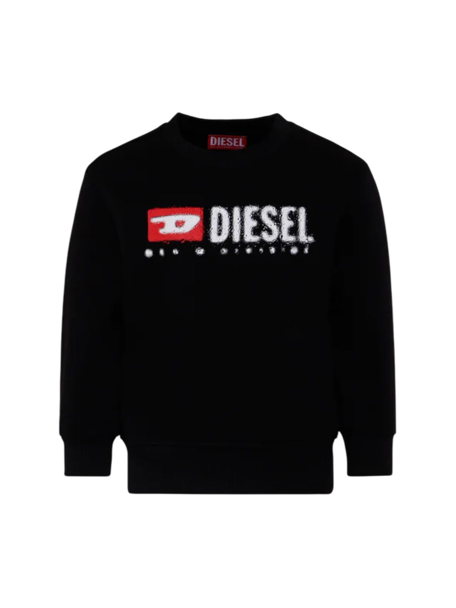 Diesel felpa Sdrops con logo nero J02483-KYAZ3 K900 DIESEL 