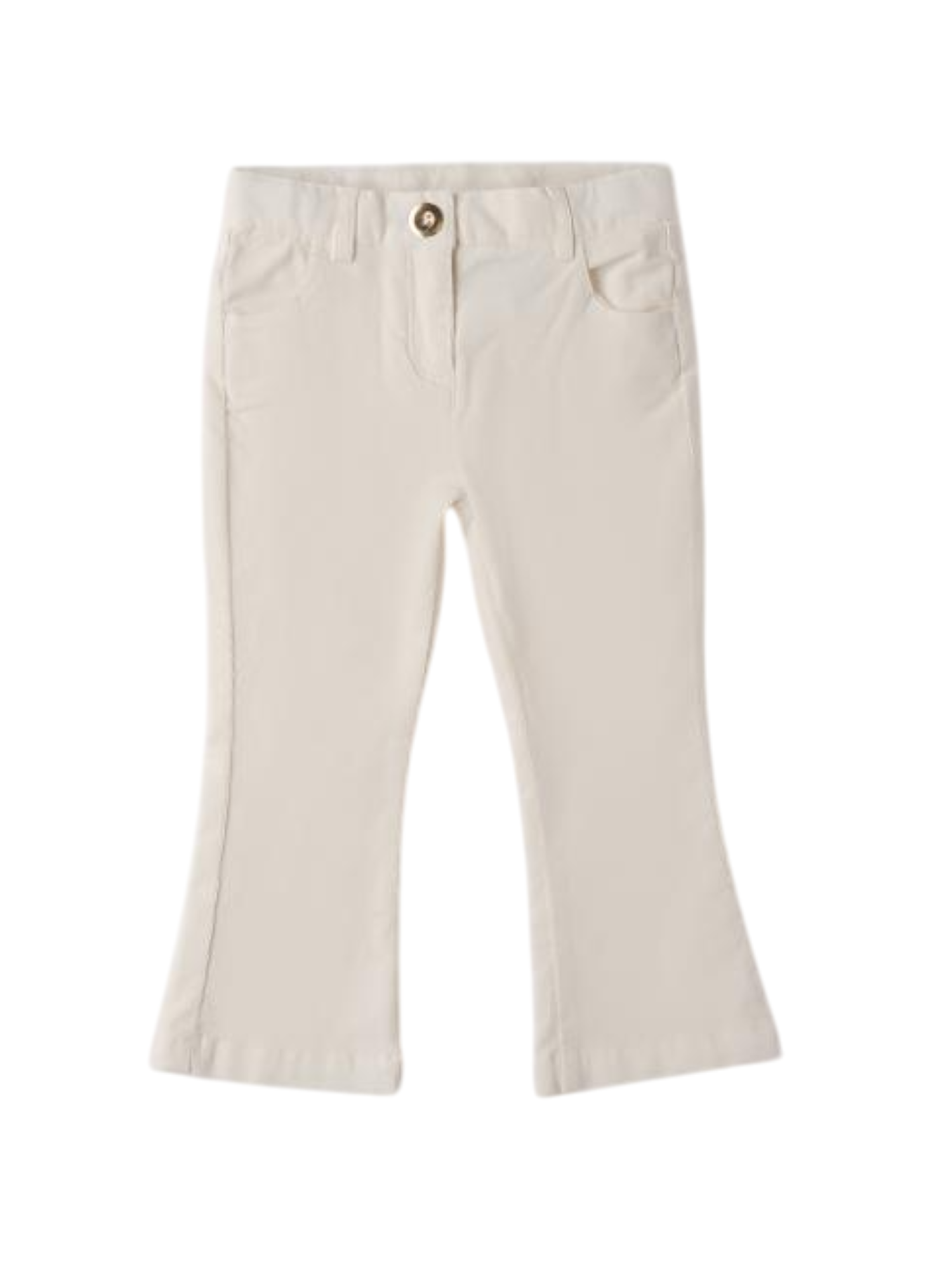 iDo pantaloni flare bambina panna 4F745 0112 iDO 