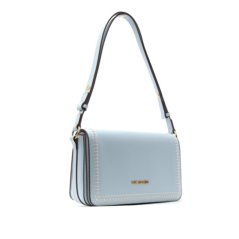 Love Moschino borsa a spalla in ecopelle celeste JC4090PP1O-LI0 701 MOSCHINO LOVE 