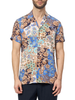 Yes Zee camicia manica corta in fantasia multicolor