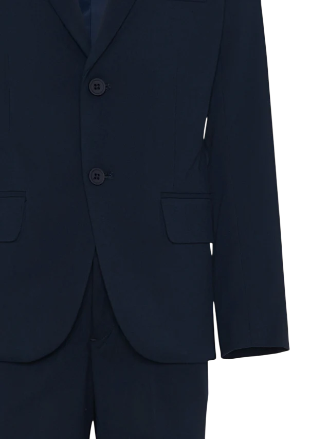 Boss completo elegante bambino giacca e pantaloni blu J52684 BLU ELETTRICO BOSS 