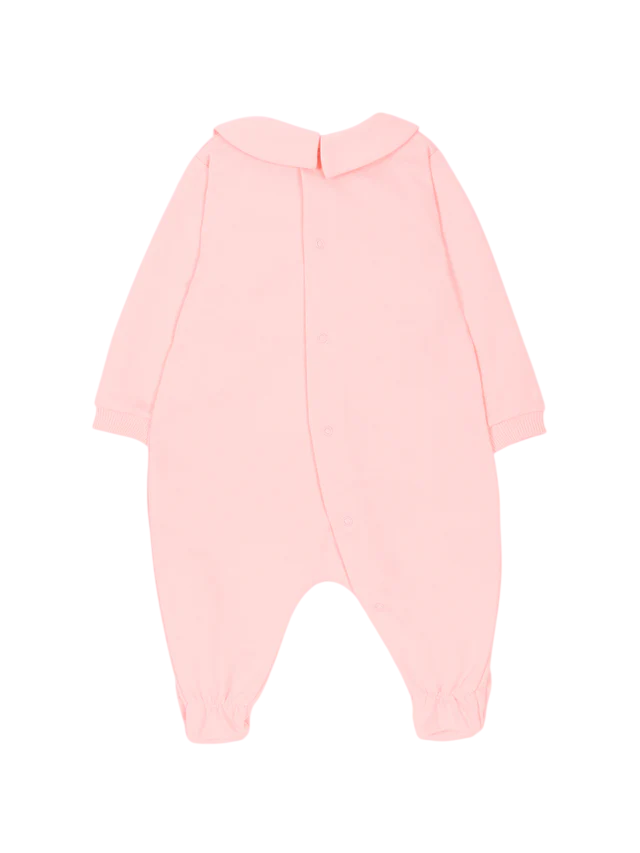 Moschino tutina neonata con orsetto Toy rosa MUY098-LCA19 50209 MOSCHINO 