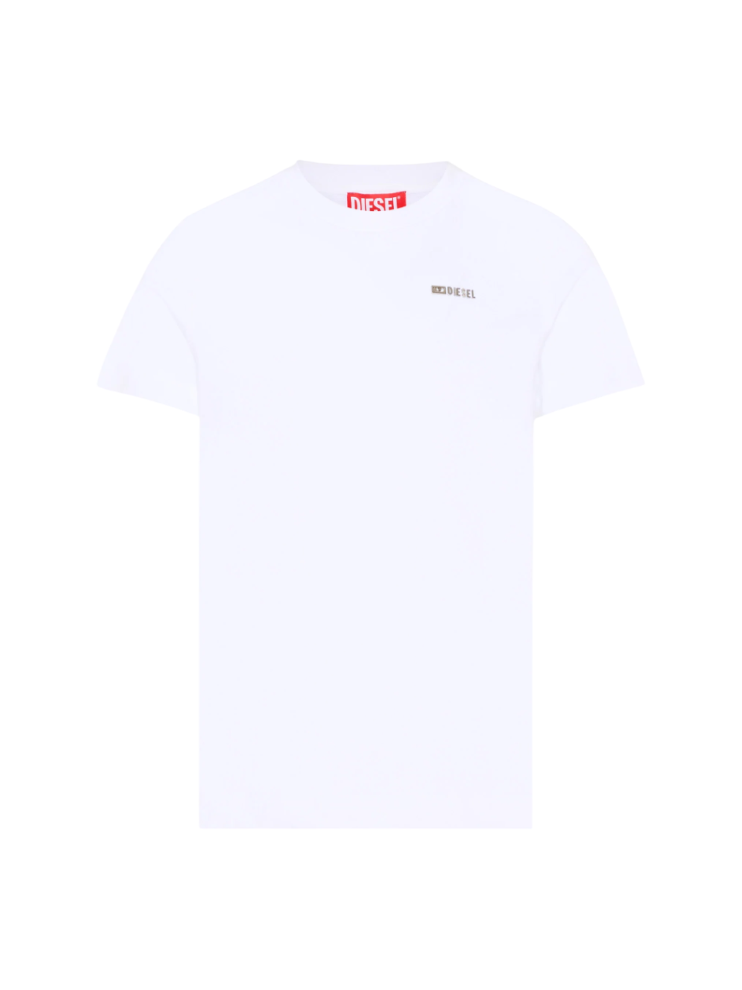 Diesel T-shirt unisex bambino manica corta bianco J02771-0CATM K100 DIESEL 