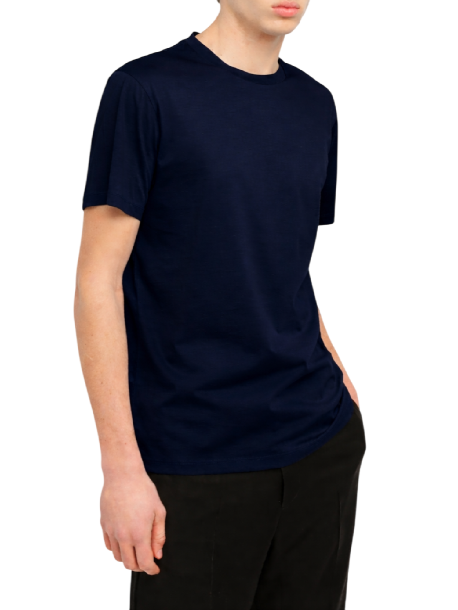 Manuel Ritz T-shirt uomo manica corta blu 4030M001-263210 89 MANUEL RITZ 
