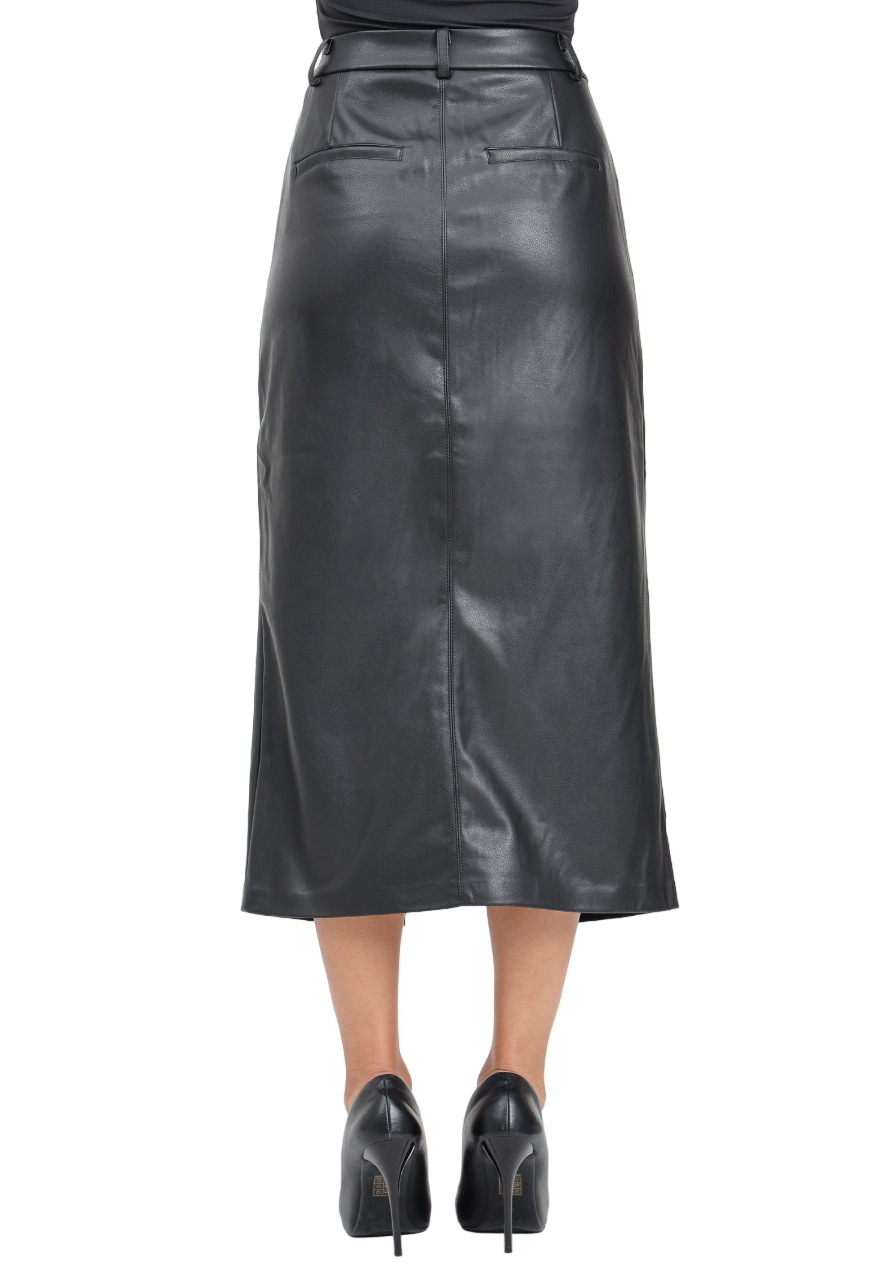 Only gonna longuette Heidi in ecopelle nero 15322539 BLACK ONLY 