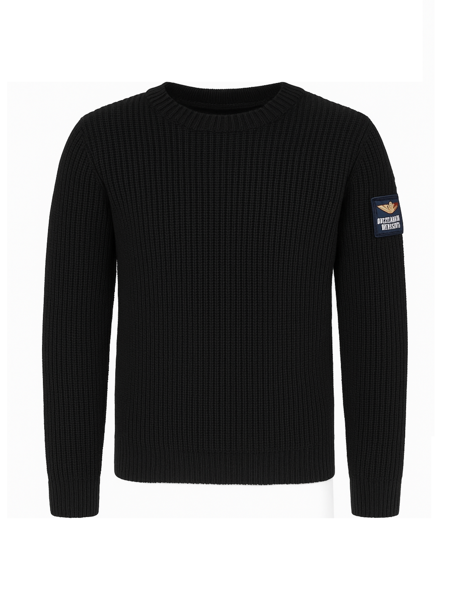 Aeronautica Militare maglia bambino misto cashmere nero 252MA0007A N01 AERONAUTICA MILITARE 